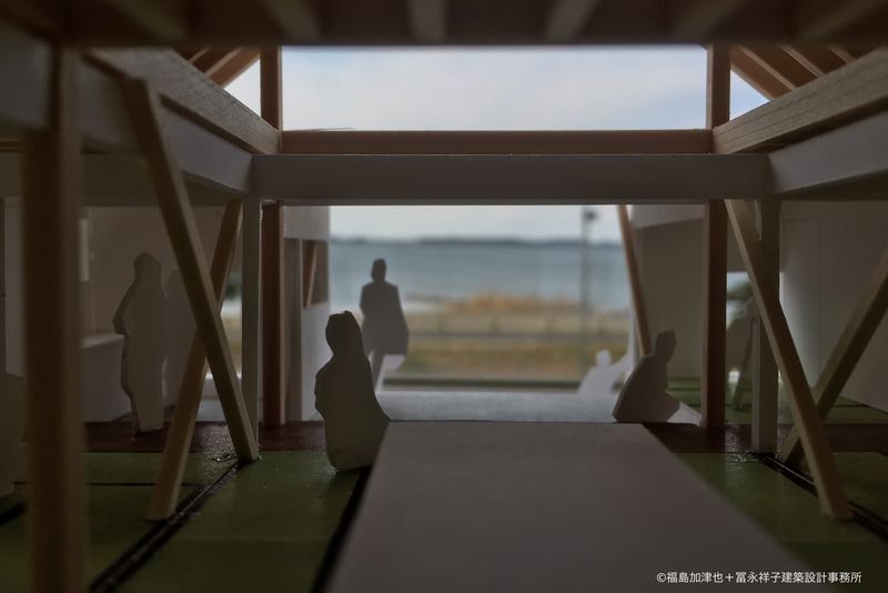 ファイル:千年村計画（集会所モデル）２©︎福島加津也＋冨永祥子建築設計事務所 .jpg