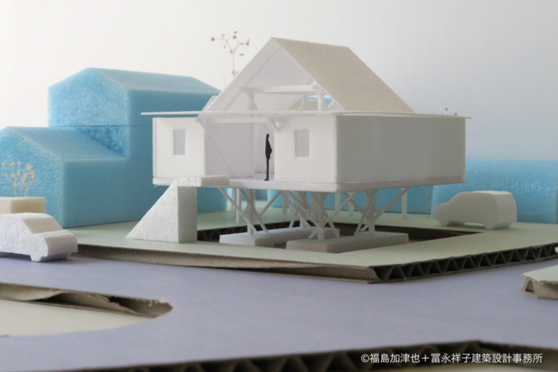 ファイル:千年村計画（住宅モデル）２©︎福島加津也＋冨永祥子建築設計事務所 .png